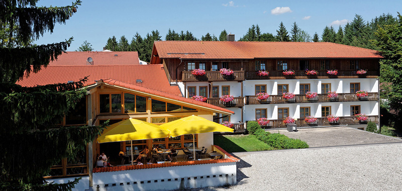 Das Landhotel Tannenhof im Bayerischen Wald.